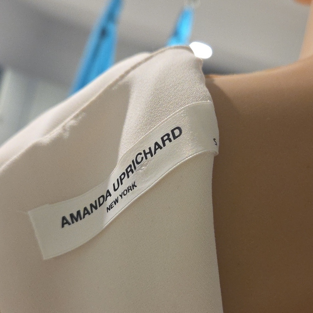 Amanda Uprichard White Flared Mini Dress - Picture 8 of 8